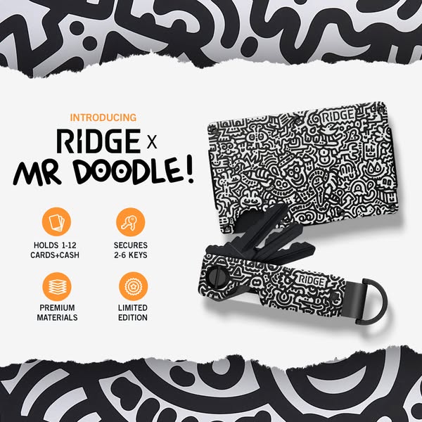 New Drop: Ridge x Mr. Doodle Is Here