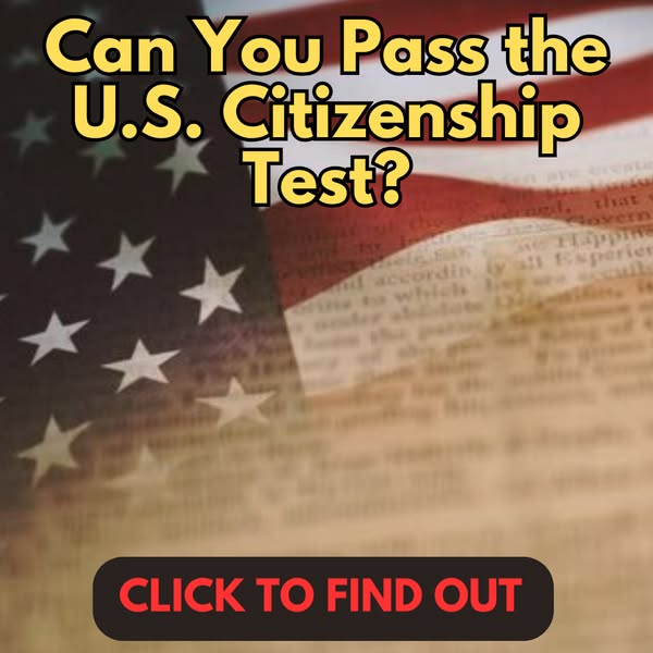 Can You Pass the US Citizenship Test?